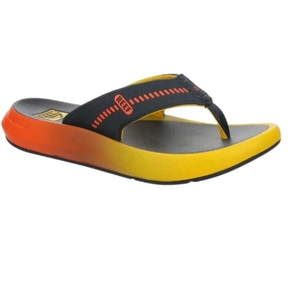 Reef Swellsole Cruiser Mens 11 Navy Sunset New Nitrogen Infused EVA Sandals‎